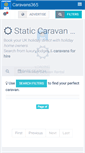 Mobile Screenshot of caravans365.com